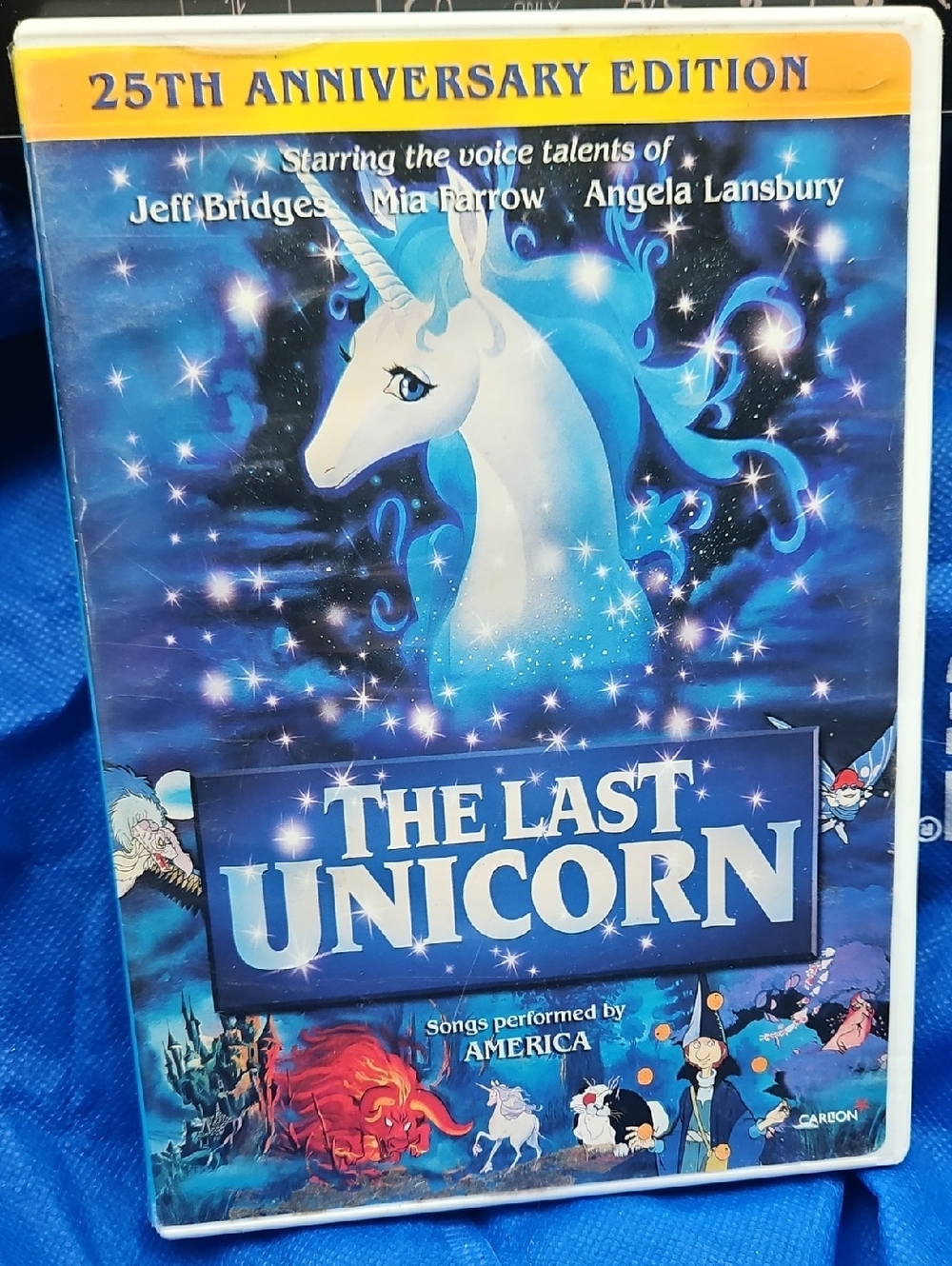 🌟3/$25🌟 The Last Unicorn 25th Anniversary Edition DVD
